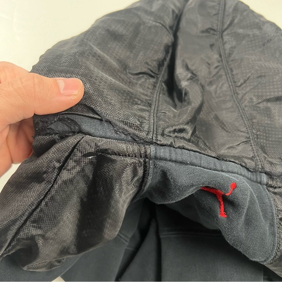 006 - VINTAGE 00s NIKE AIR JORDAN JUMPMAN PULLOVER SWEATSHIRT HOODIE - Picture 7 of 8